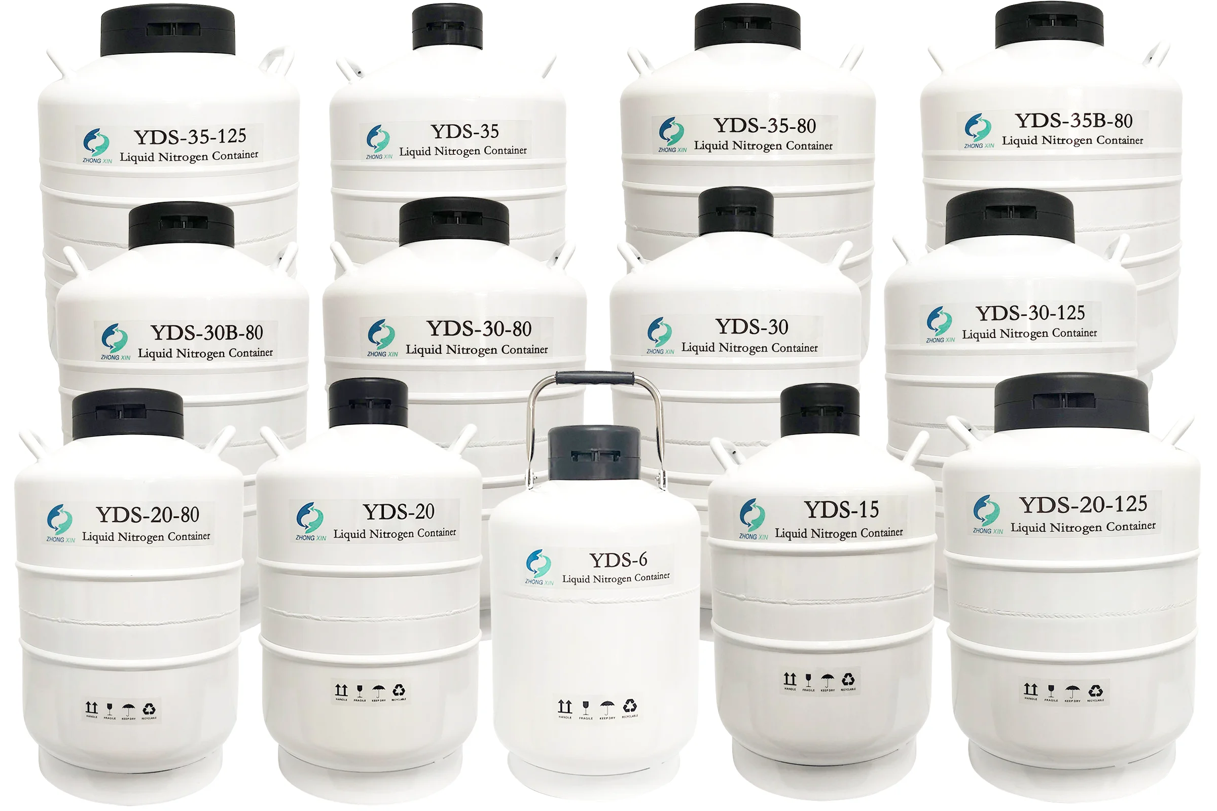Оптовая продажа 3 л 6 10 15 20 30 50 жидкий азот dewar контейнер для