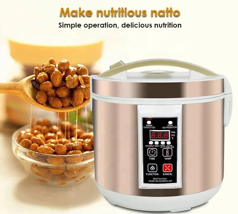 AZK115-2 AZK Multifunctional Black Garlic Cooker Ceramic Fermenting Pots  /crock Pot for Fermenting