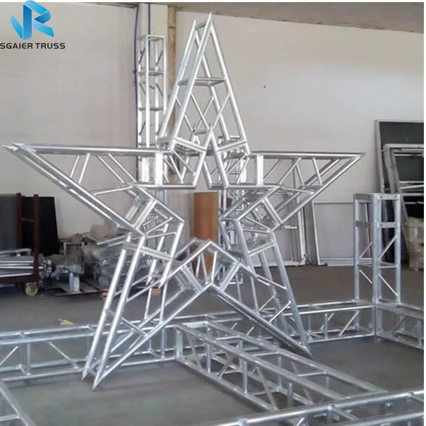 Led Using Truss Square Grid Led Walls Support Outdoor Stage Truss Custom System for Led Displays ...