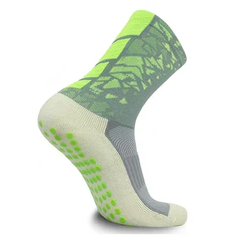 Wholesale socks designer sport anti slip stripe custom made socks soccer ball compression grip socks manufacturers