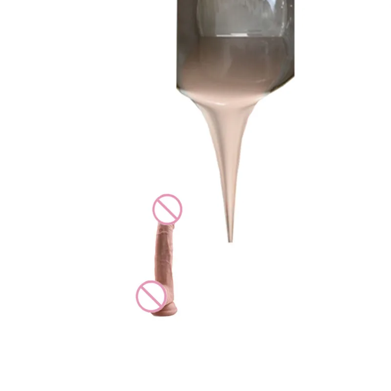 Skin Color Soft and Resilient Life Casting Silicone Rubber to Make Real Human Mask Sex Toys Dildo Prosthesis Hand and Feet