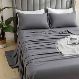 Custom Custom High Quality 1000 Thread Count Bed Sheet Set Hotel Comforter Bedding Set