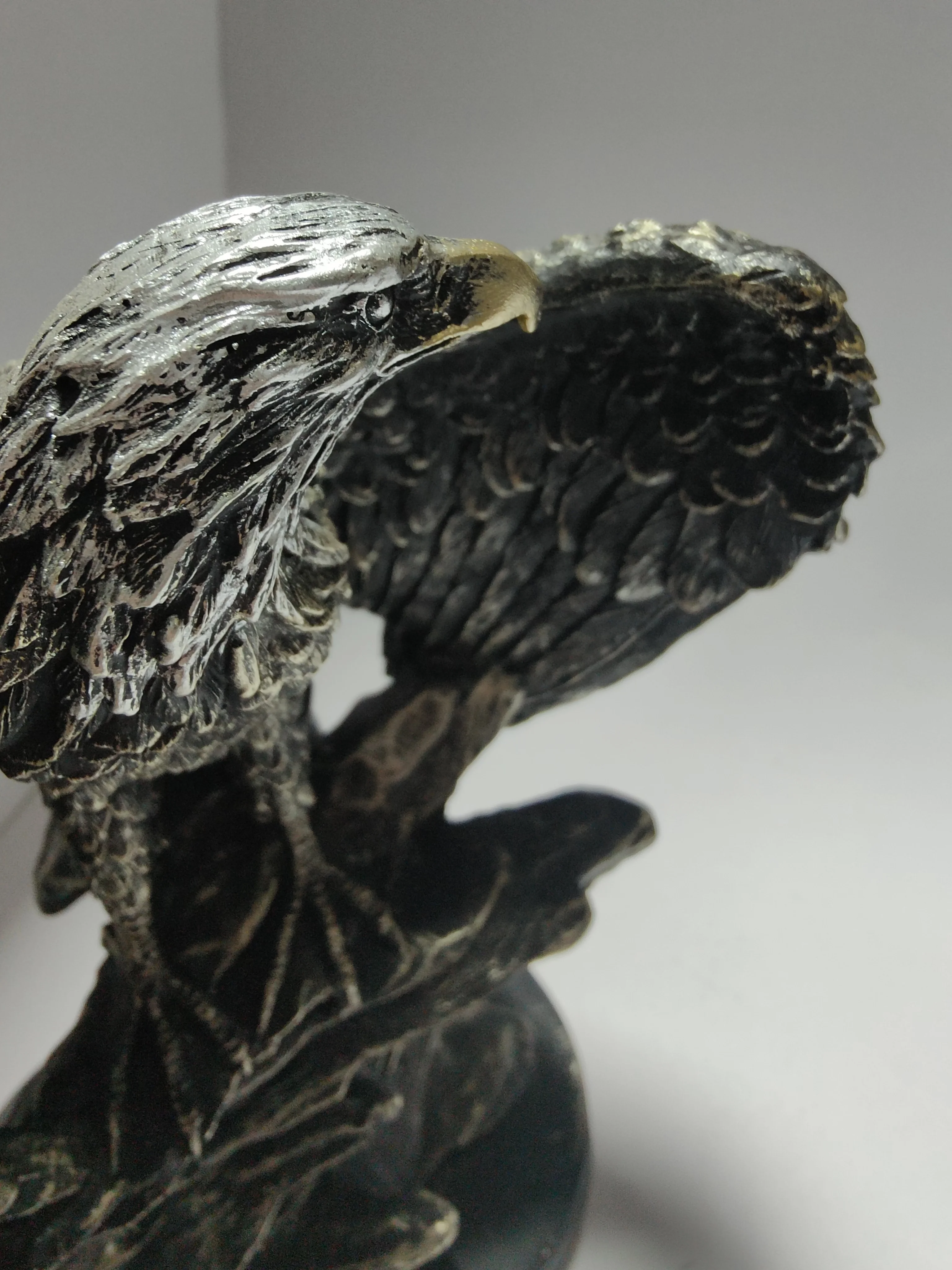 Настраиваемая Реалистичная 3D-статуя орла скульптура из смолы идеальная Подарочная статуя все столы и витрины для изготовления животных