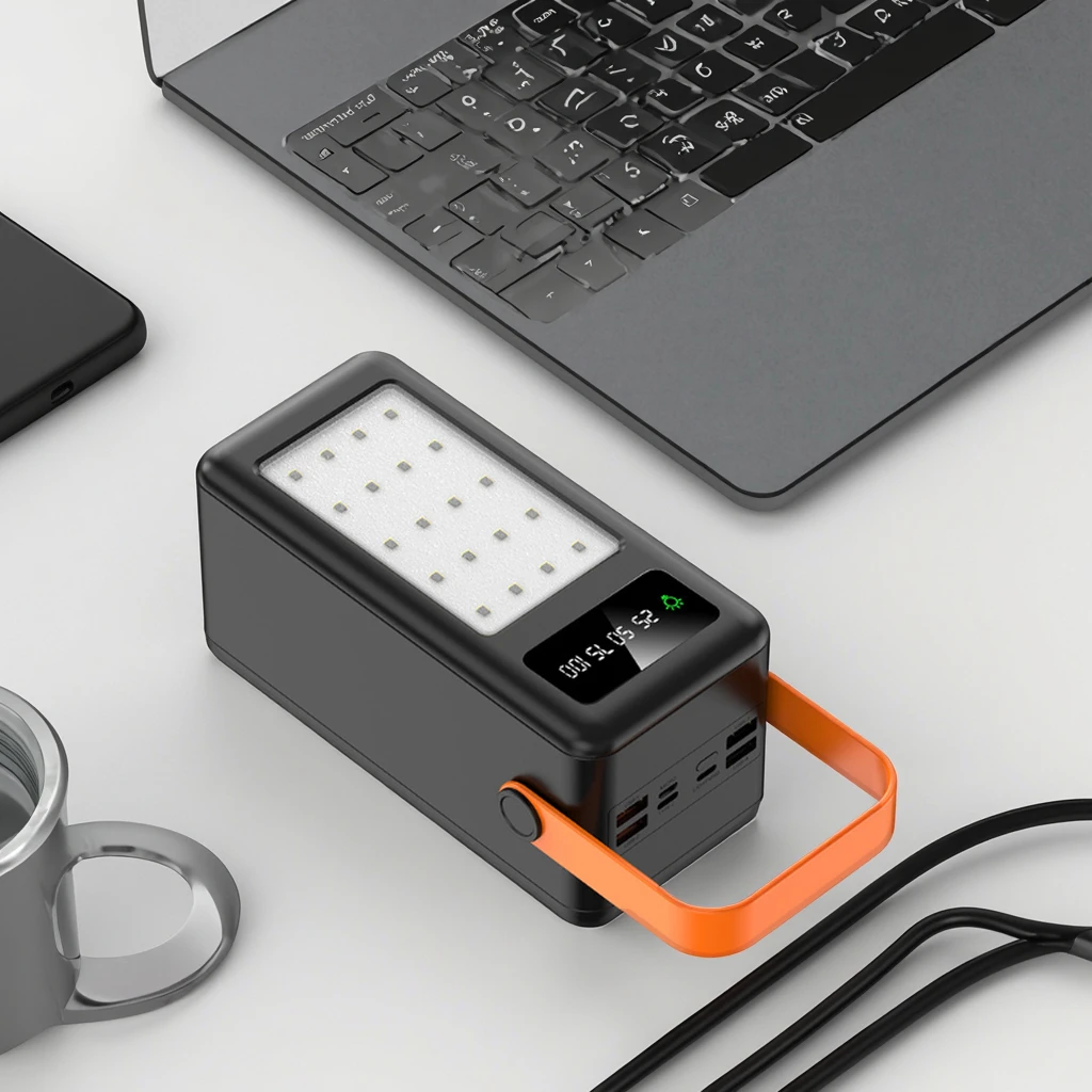 Customized Manufacturer Solar Phone Charger Power Bank Fast Charging Powerbank 50000mAh Power Bank