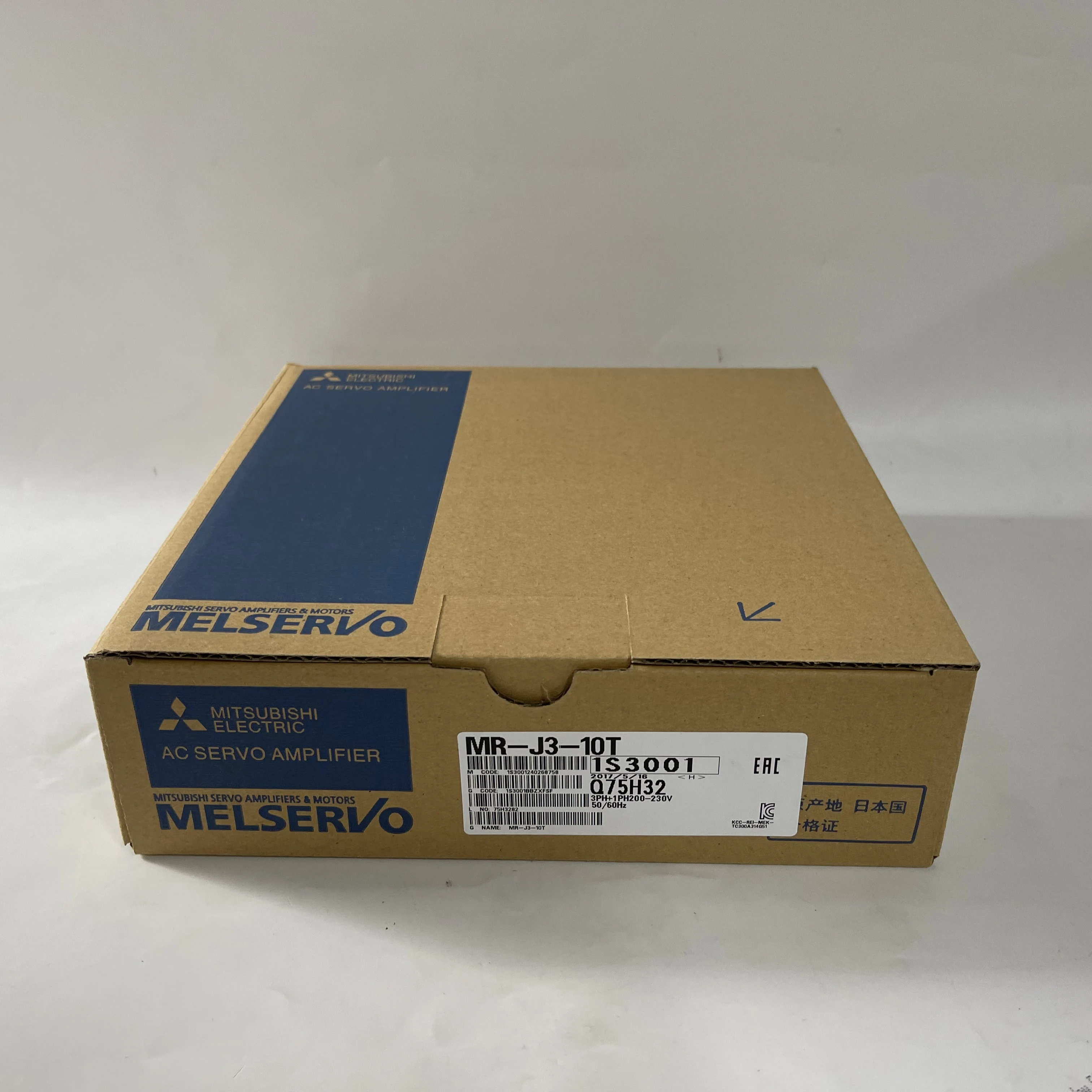 Mitsubishi MELSERVO J3 Series AC Servo Amplifier MR-J3-10T Mitsubishi MELSERVO J3 Series AC Servo Amplifier MR-J3-10T