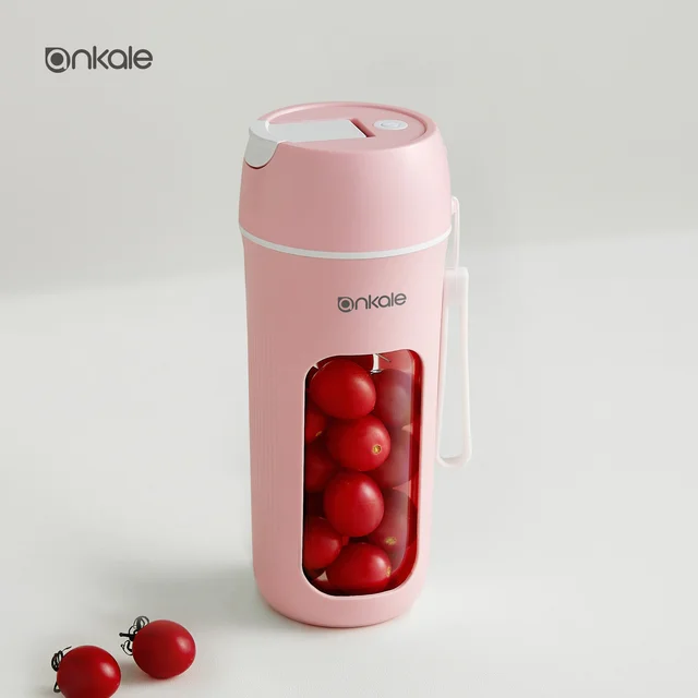 New Arrival 450ML Portable USB Rechargeable Smoothie Maker Mixer Juicer Multi-purpose Automatic Mini Juicer