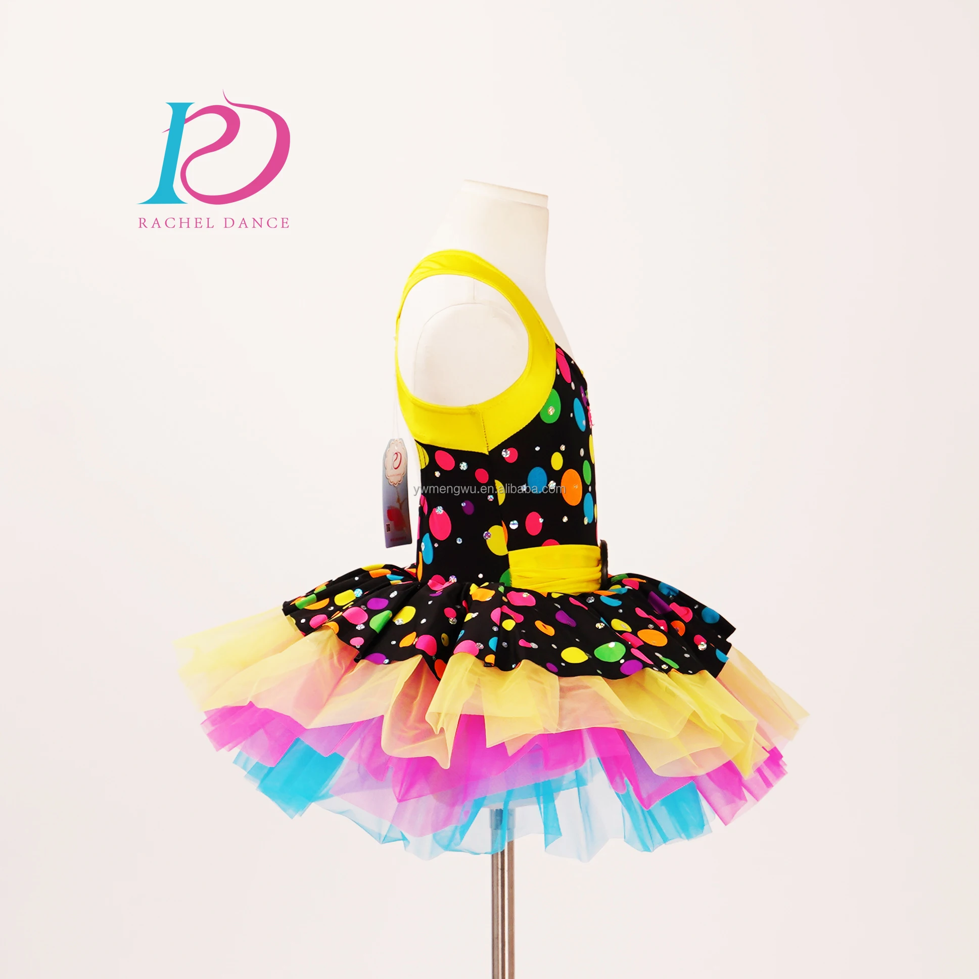 Dance Costume Girls Kids Dance Recital Costume Ballet Jazz Tap ...