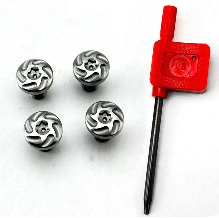 Винт 1911 грипсов винт из нержавеющей стали CNC сделанный на станке с ЧПУ Torx