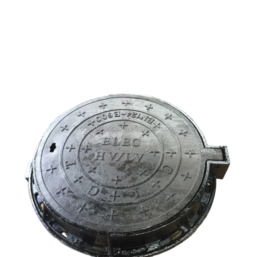 Casting Ductile Iron Cast Iron En124 Manhole Covers Cast Iron 500mm Construction Used Manhole Cover