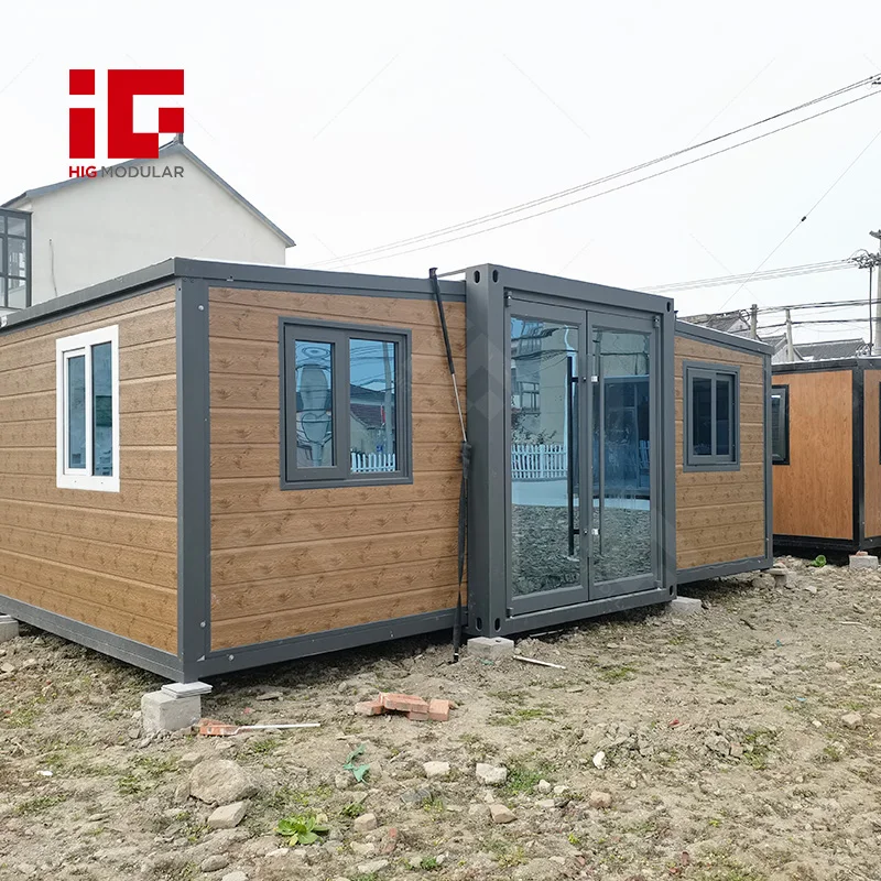 Factory Direct Sales Mobile Workshop 40ft 2-4 Bedrooms Luxury Home Fast Build Australia Expandable Container House for Family