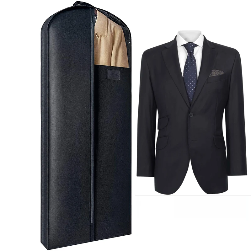 Водостойкий чехол для дорожных костюмов, роскошная сумка для хранения одежды, подвесной складной чехол для путешествий и гардероба, защитный чехол для одежды