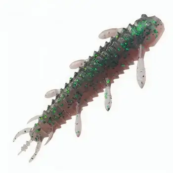 CHEERY New Style 5cm 1.9g Green Pumpkin Saltwater Fishing Bottom Fishing Soft Bait Printed – Soft Lure – view 4