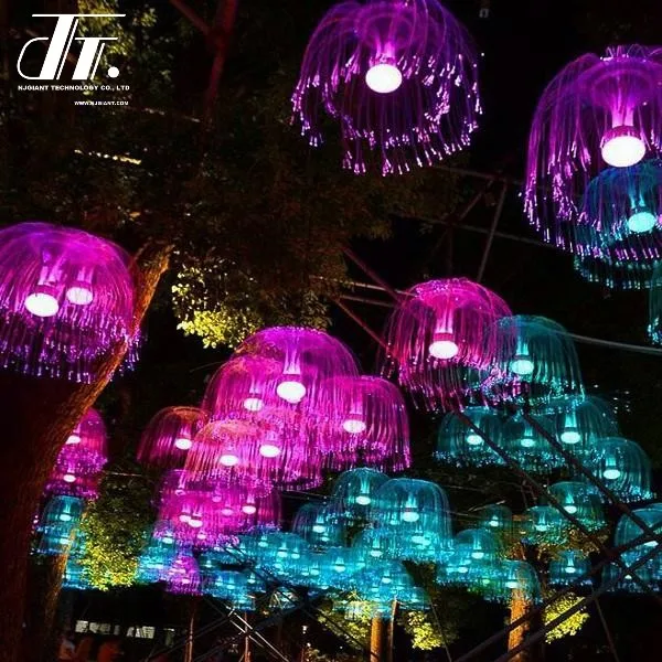 【新品未使用】LAMPUP × NATAL DESIGN Fashion Fiber Optic Jellyfish Light - Christmas Decoration