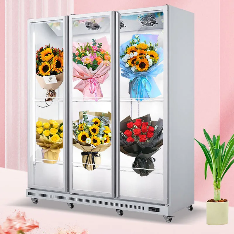 Flower Display Refrigerator Display Freezers Refrigerator Refrigerated