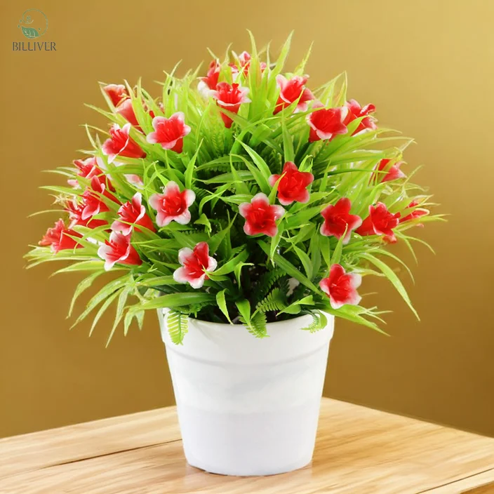 Lebensechte Pflanzen Topiary Kiefer knstliche Dekoration knstliche  Pflanzen und Blumen fr Hochzeit Party Dekoration knstliche Blumen
