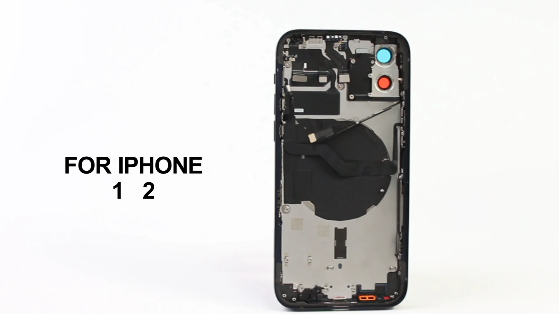 Original Rückseite Gehäuse Für Iphone 12 Voll Batterie Glas Rückseite Für Iphone 12 Mini Ersatz