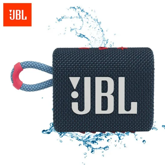 JBL Go 3 Portable Mini Wireless Speaker Waterproof Dustproof for Outdoor Use USB/WiFi Communication Battery Powered FM Feature