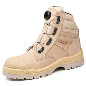 Safety Shoes With Rotating Buttons