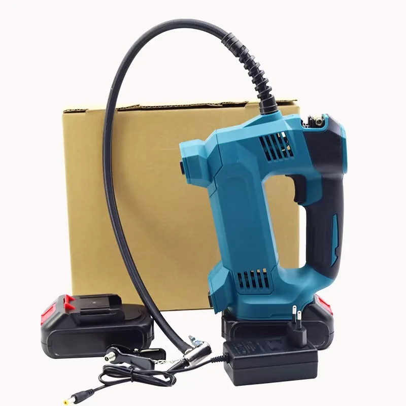 Аккумуляторный насос для автомобильных шин