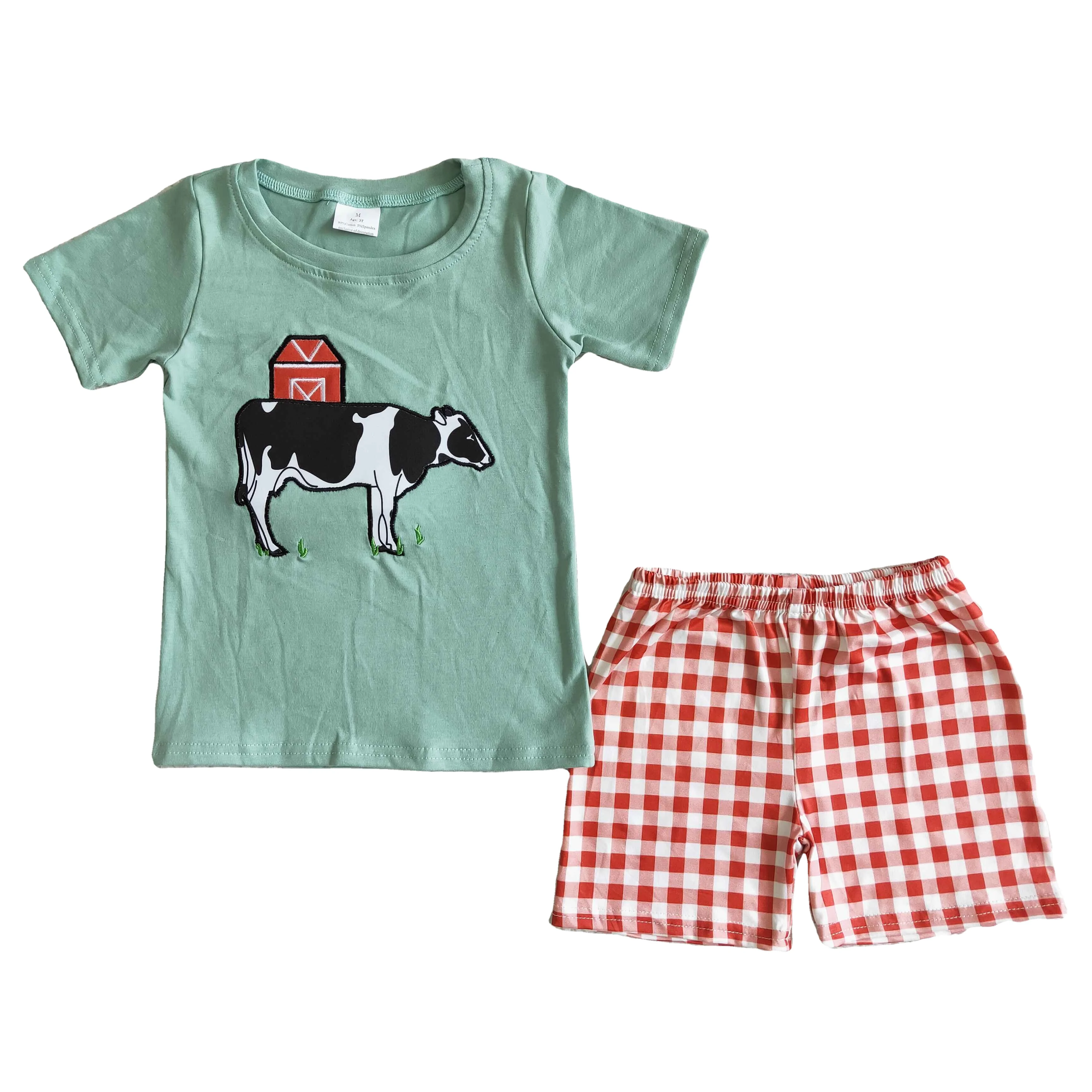 Wild Child Milk Cow Boy T-shirt Shorts 