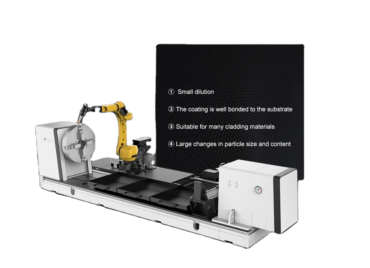 Raycus Cnc Fiber Laser Cladding Machine 3000w 6000w Metal Repair Auto Robotic Laser Cladding Machine