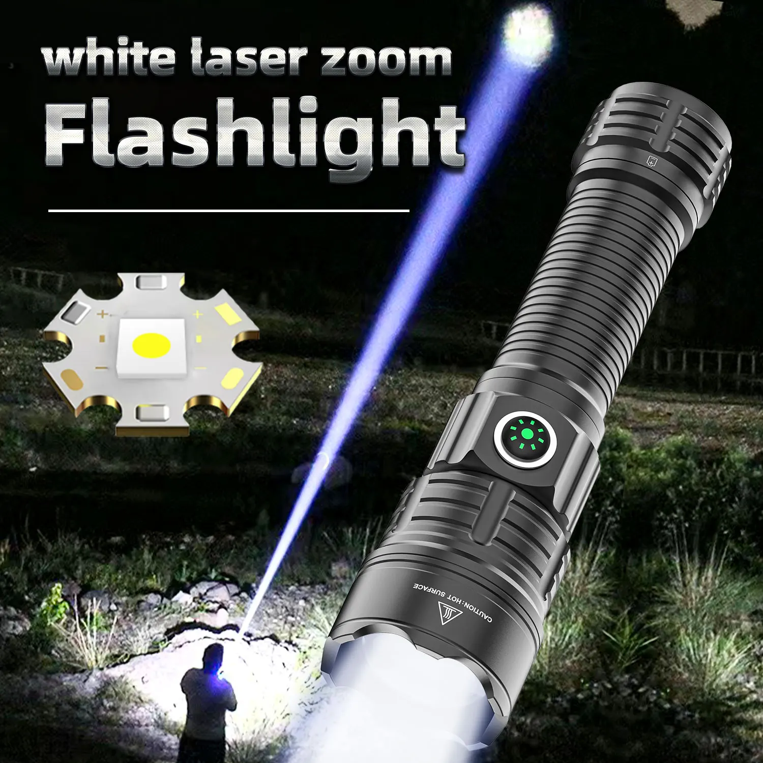 Camping Emergency Headlamp Waterproof Mr Rechargeable Battery Led Solar Flashlights & Torches Light