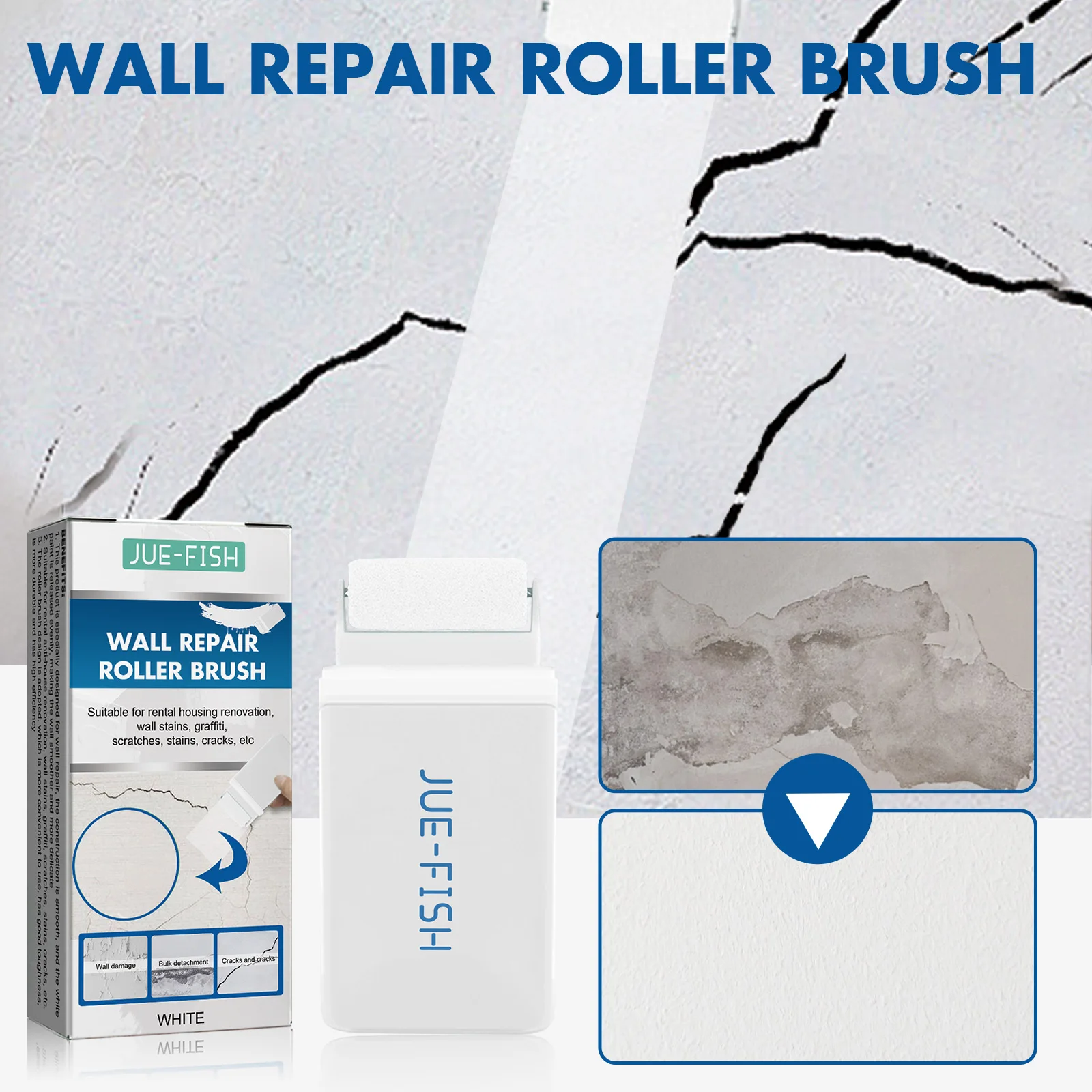 Juefish Oem&odm Wall Cleaning Paste Nontoxtic Wall Repair Roller