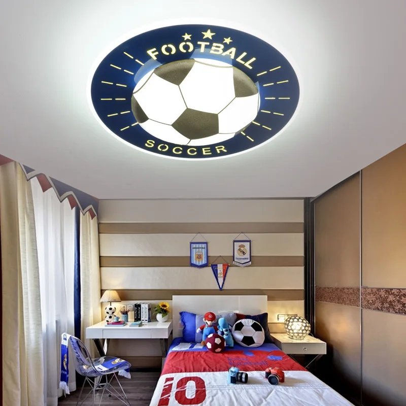 シンプルなサッカーled天井子供部屋ランプ個性クリエイティブ男の子寝室モダン漫画部屋ランプ Buy 現代の漫画ルームランプ 子ルームランプ人格クリエイティブ男の子の寝室 シンプルなサッカーledシーリングライト Product On Alibaba Com