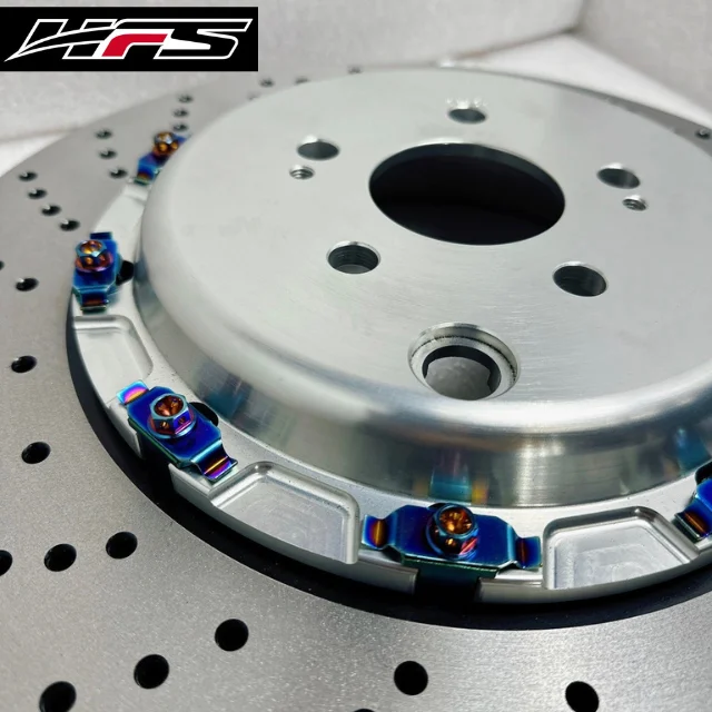 New Arrival Brake Rotor Set 380Mm Performance Brake Rotors Comfortable  Universal Adapter and Brake Discs Made in Taiwan