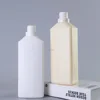 Botella moderna cuadrada de HDPE para detergente líquido