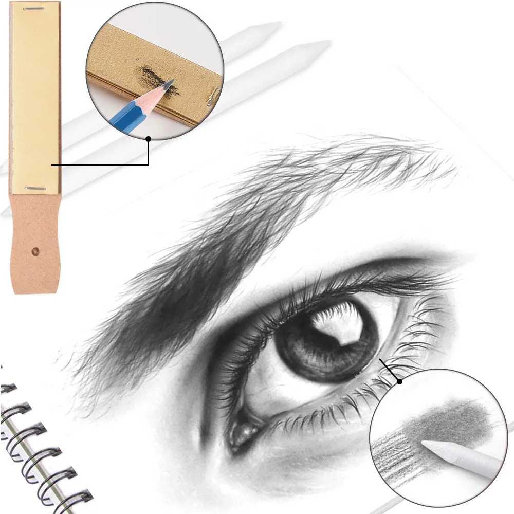 Professional Premium Coloured Pencils Set With Canvas Roll For Artists_voghion.com