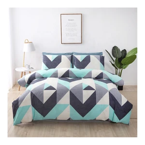 Soft Luxury Bedding Set 300TC Cotton Pillowcase Bedclothes Duvet Cover Set