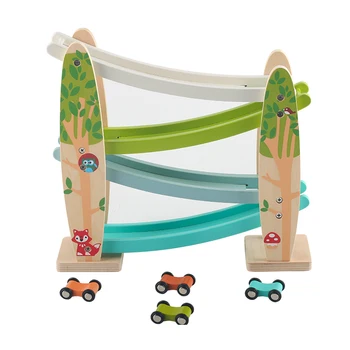 hot selling excellent wooden toys early educational fun race track toy cars children toys car