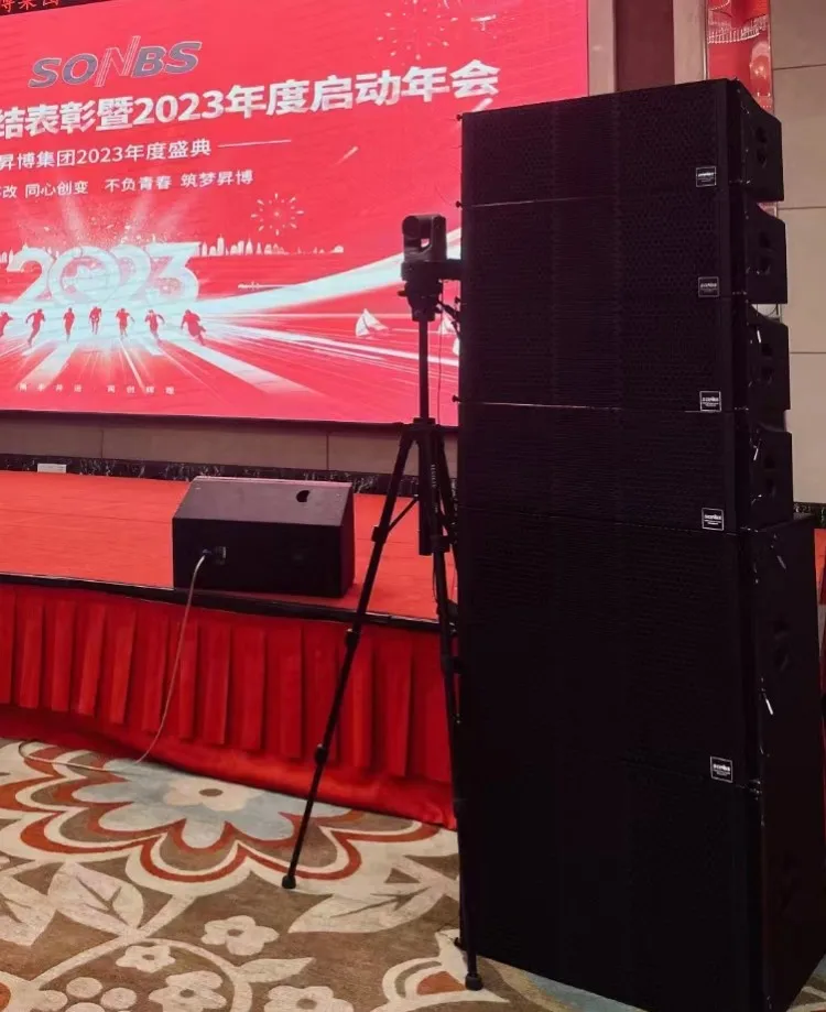 Dual 2 Way Full Range Neodymium Dj Cheap Audio Center Line Array