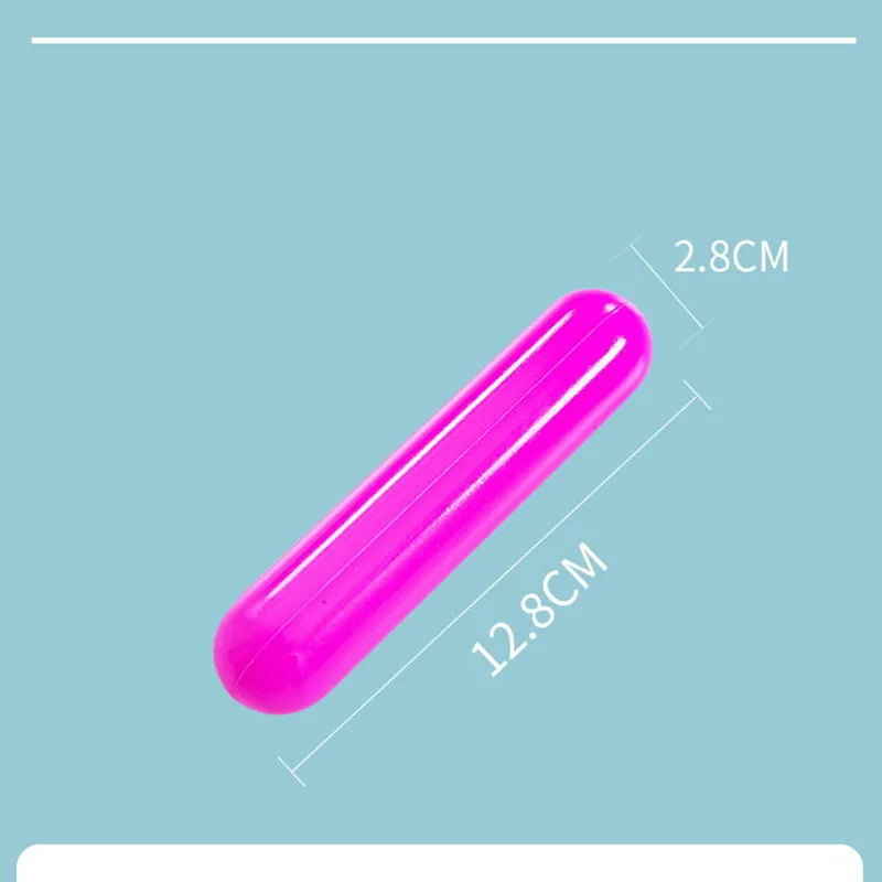 Safe Colorful Tube Shape 12.8cm Thickened Wave Pool Small Ball Pool Indoor Baby Children Toy Plastic Sprinkles Bar Ocean Ball