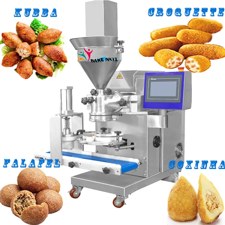 Bakenati Mini Commercial Arancini Falafel Ball Making Machine New Electric 220V Touchscreen Automatic Forming Encrusting Machine
