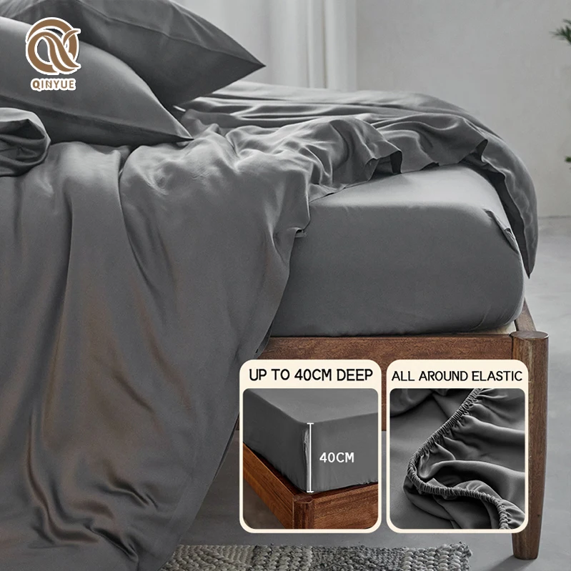 Wholesale Custom Breathable Cooling Bamboo Bed Sheets 100 Viscose From