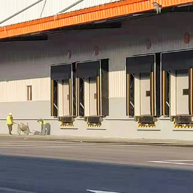 Truck Dock Seals and Shelters Different Use Made of Durable PVC Material