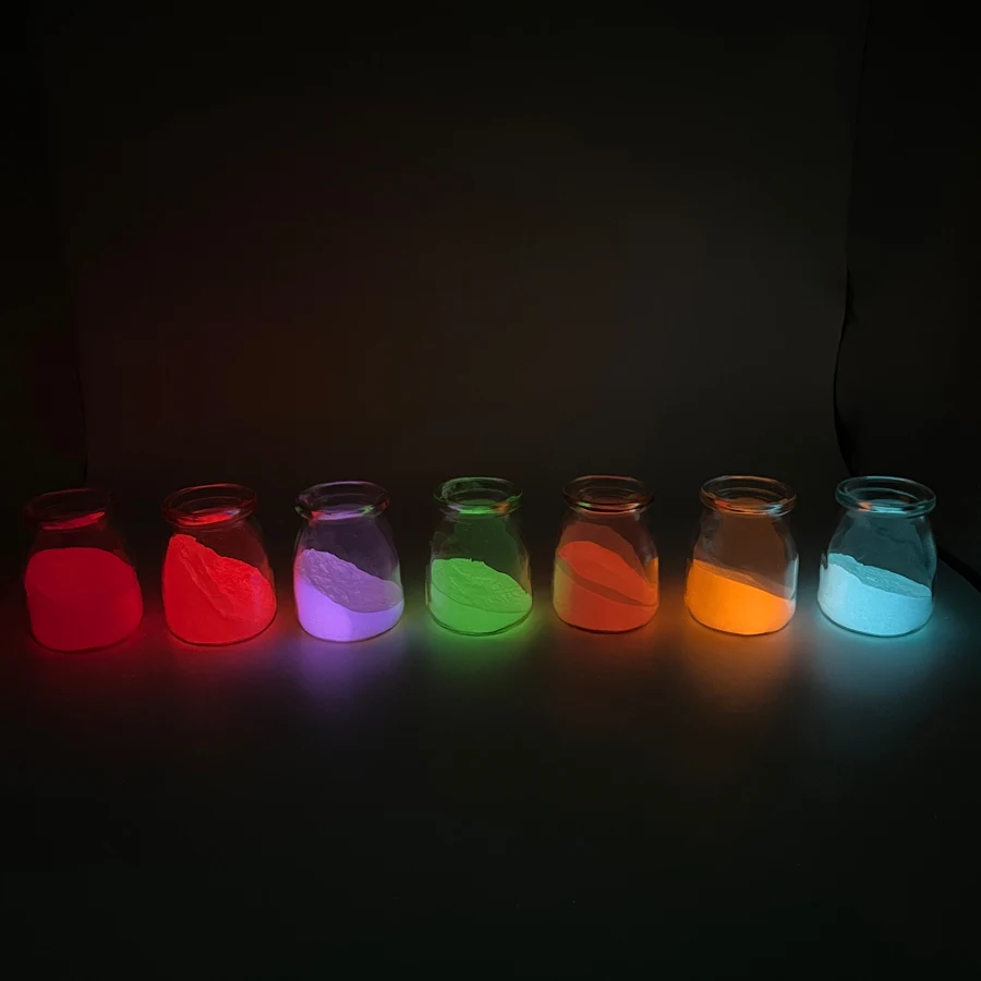 Colorful Glow in the Dark Powder Glow in Dark Pigment for Epoxy Resin Glow Powder