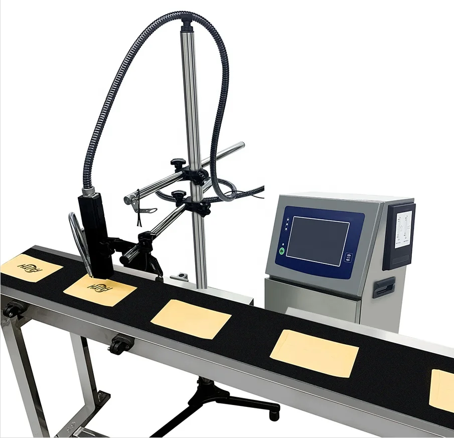 Faith Automatic Inkjet Printer FBP001 Continuous Inkjet Label and Card Printer New and High Quality Online Printer