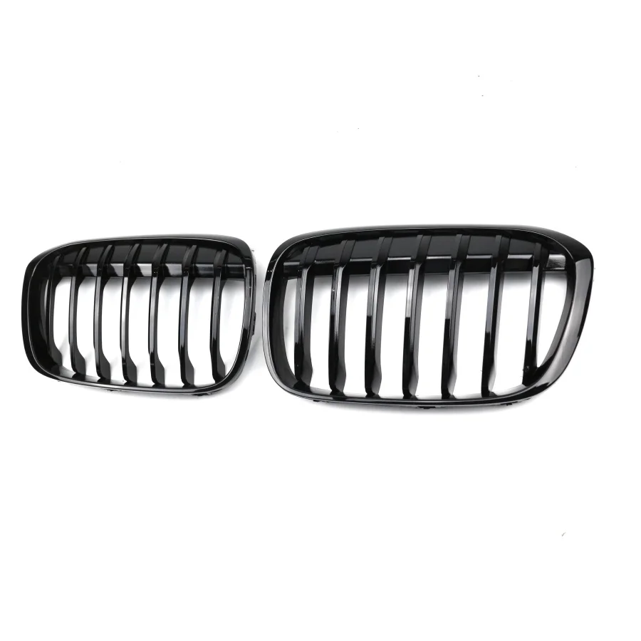 product tiypeor car grille for bmw x1 f48 pre 2016   2019 front bumper mesh automotive radiator made from durable abs material-4