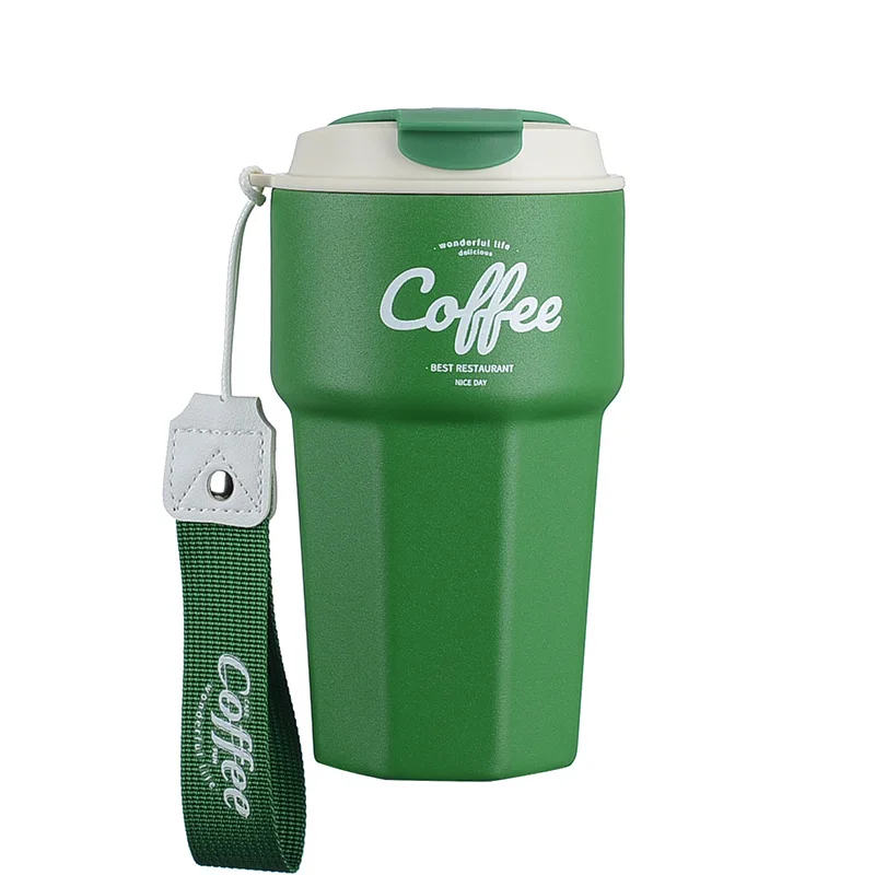 Drink Cup Coffee Mug Thermos Bottle - 420ml/620ml Double Stainless