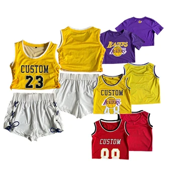 Source Basketball Jersey Shirt Generic Basketball Jerseys Uniforms Women  Shirt Custom Customized Logo Summer Crop Top Sleeveless Mesh on  m.