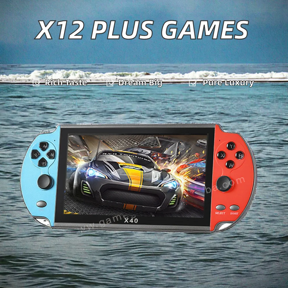 Console portatile retro x7 plus lettore di videogiochi_voghion.com