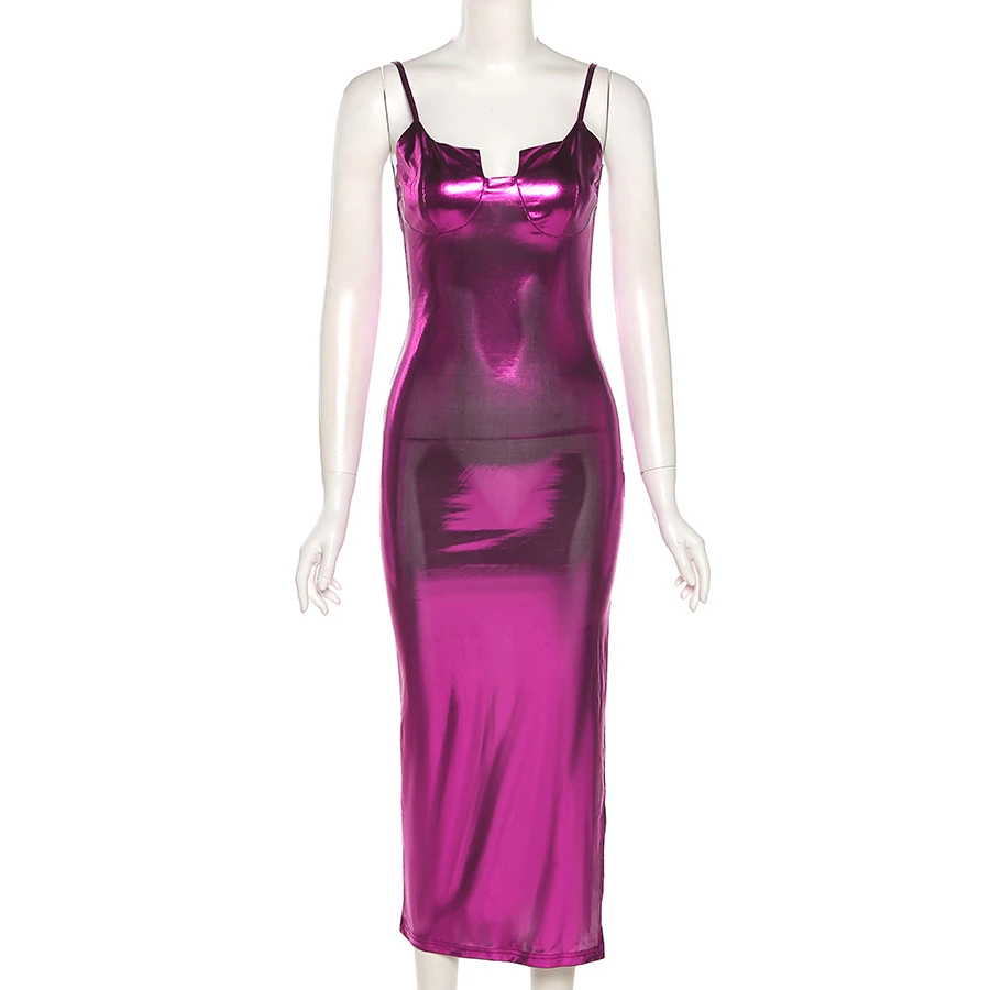 Kliou K21d04963 Wholesale Skinny Bright Solid Backless Club Dresses ...