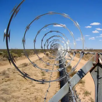 Bto-22 Enhanced Security Razor Barbed Wire for Border Protection