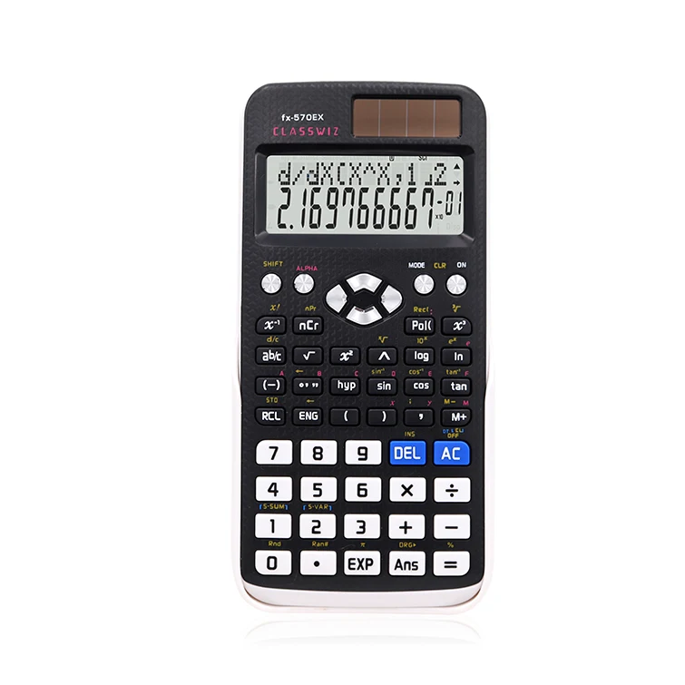 Wholesale Student FX 991EX Solar 12 Digits School 991 LAX Calculator Scientific Calculator