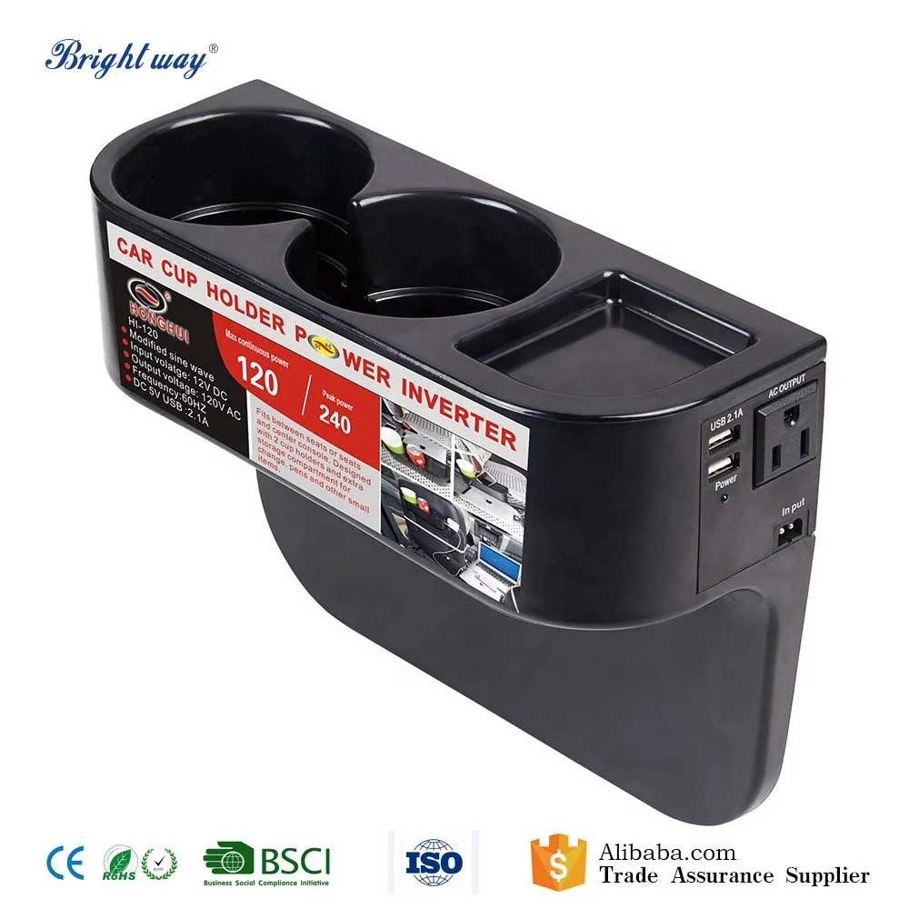 Портативный Электрический автомобильный держатель для стакана с зарядным устройством