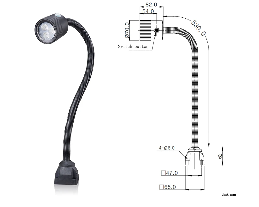 Mechanics Work Lamp & LED Machine Tool Light/Machinery Lighting 24V/220V ONN M3W