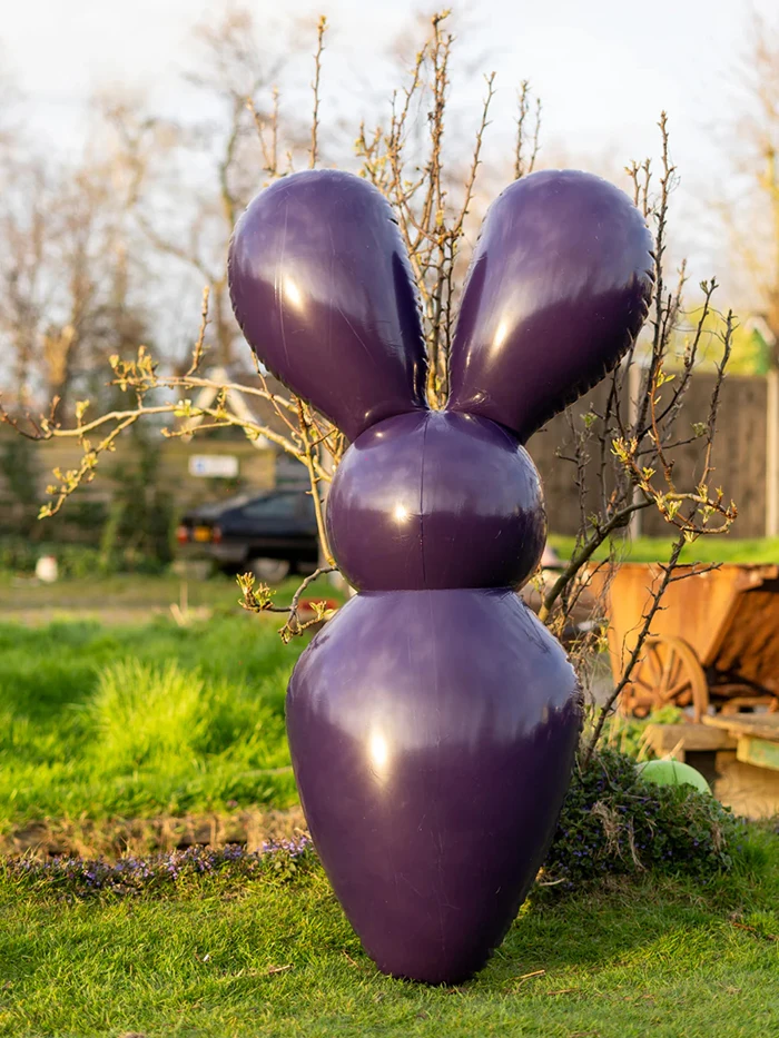 Customized PVC Inflatable Rabbit Doll with SPH for Sex Toys